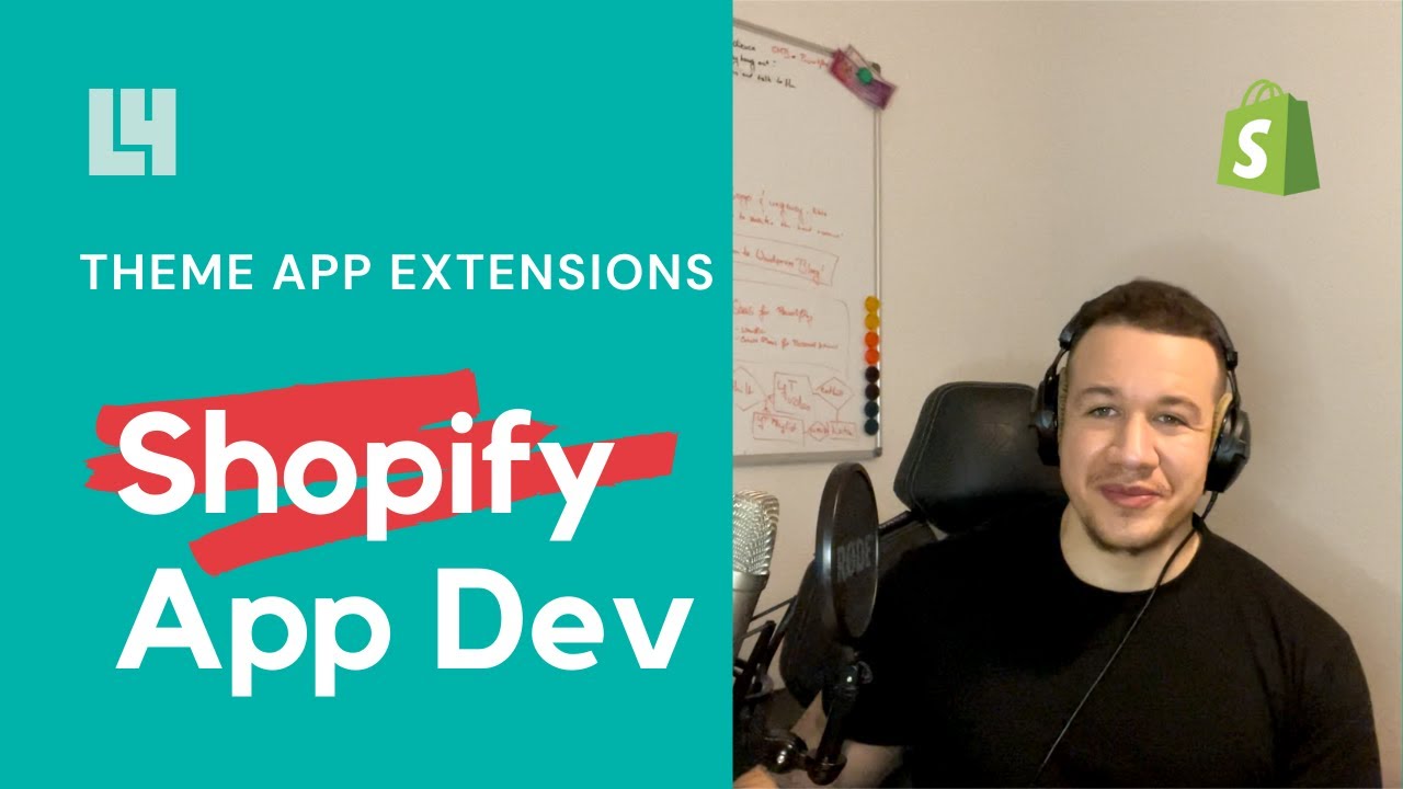 Theme app extensions (2/4) App Blocks & App Embed explained | Shopify App Development | L4 Webdesign