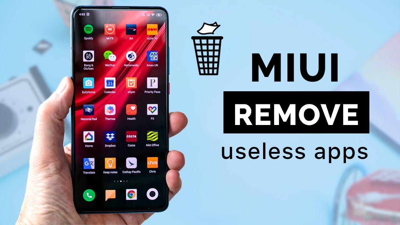 Uninstall - MIUI 12 preinstalled junk apps without Root [easy method]