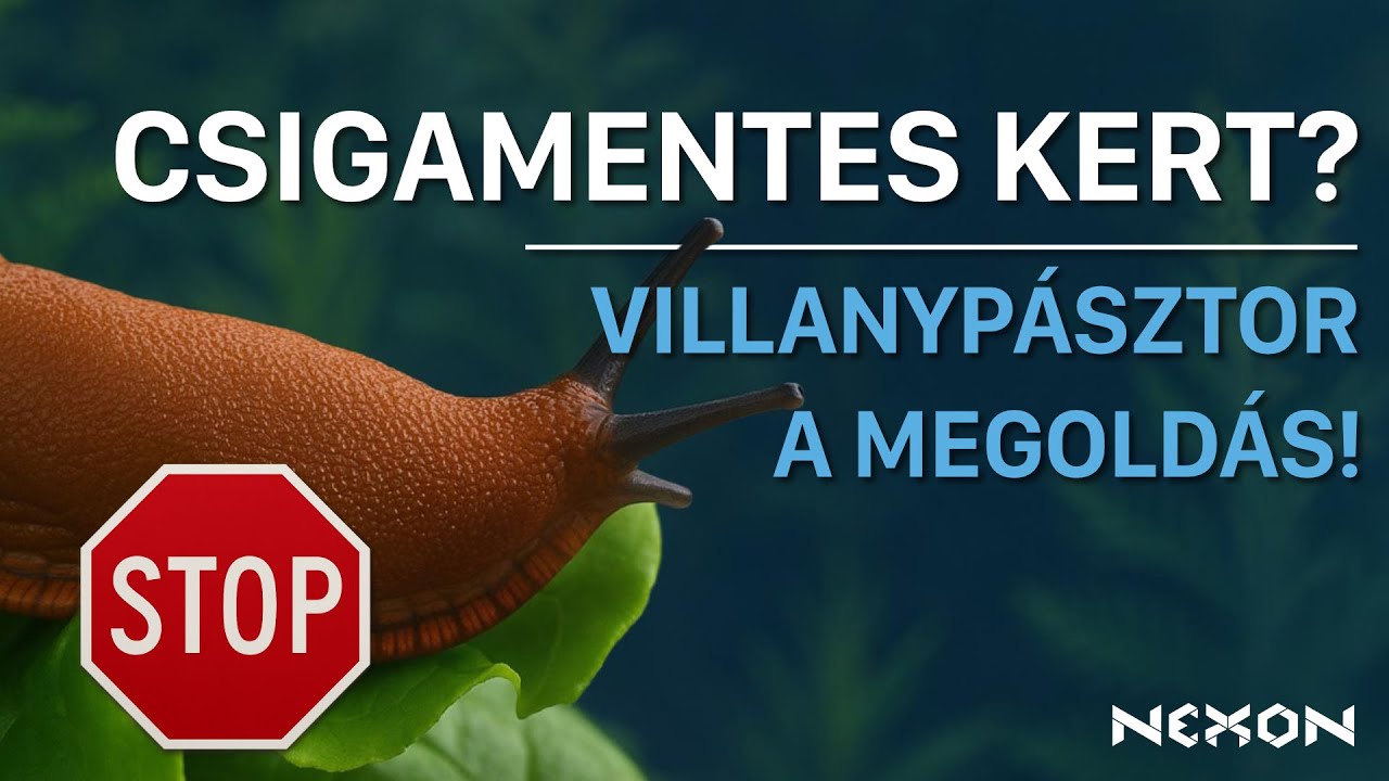 Villanypásztor csigák ellen: így védekezhetsz vegyszermentesen!