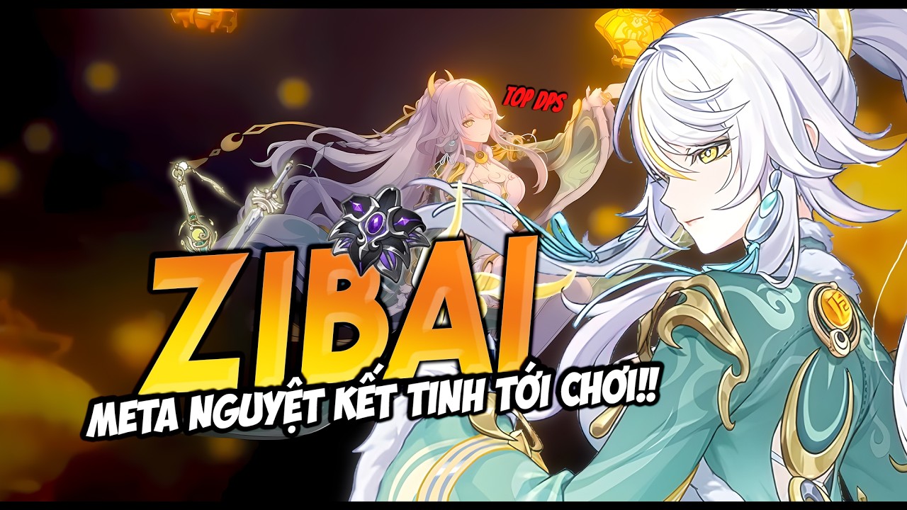 Hướng dẫn build chi tiết ZIBAI - Combo, Vũ khí, thánh di vật, đội hình phù hợp | GENSHIN IMPACT
