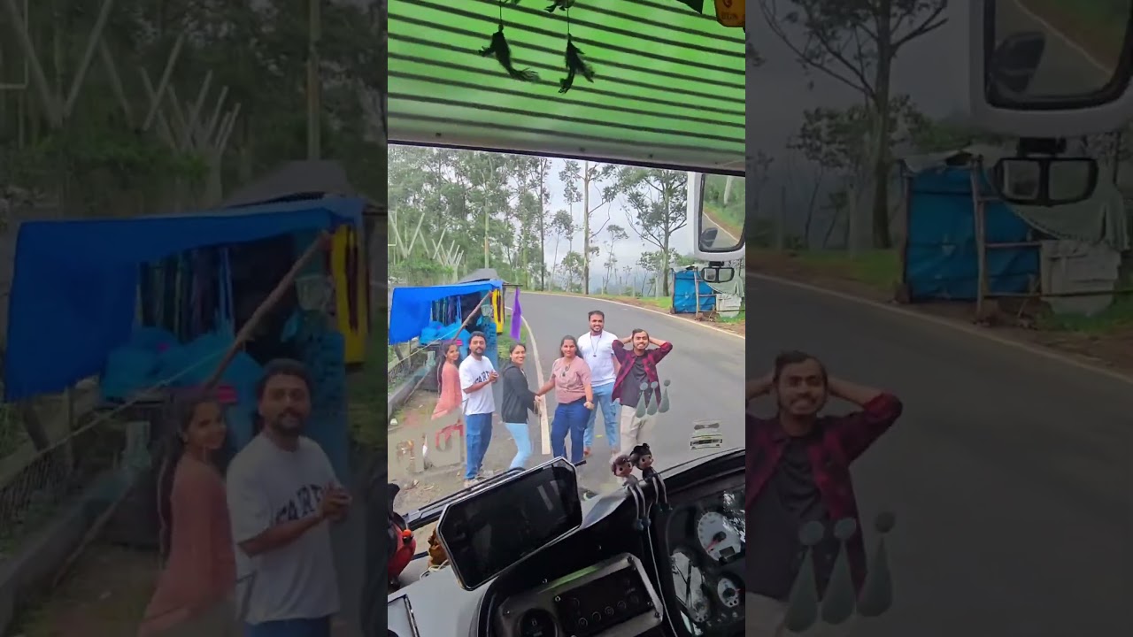 Vocal + Dance 💃🏻❤️&zwj;🔥Kerala TouristBus #munnar #tourism #malayalam