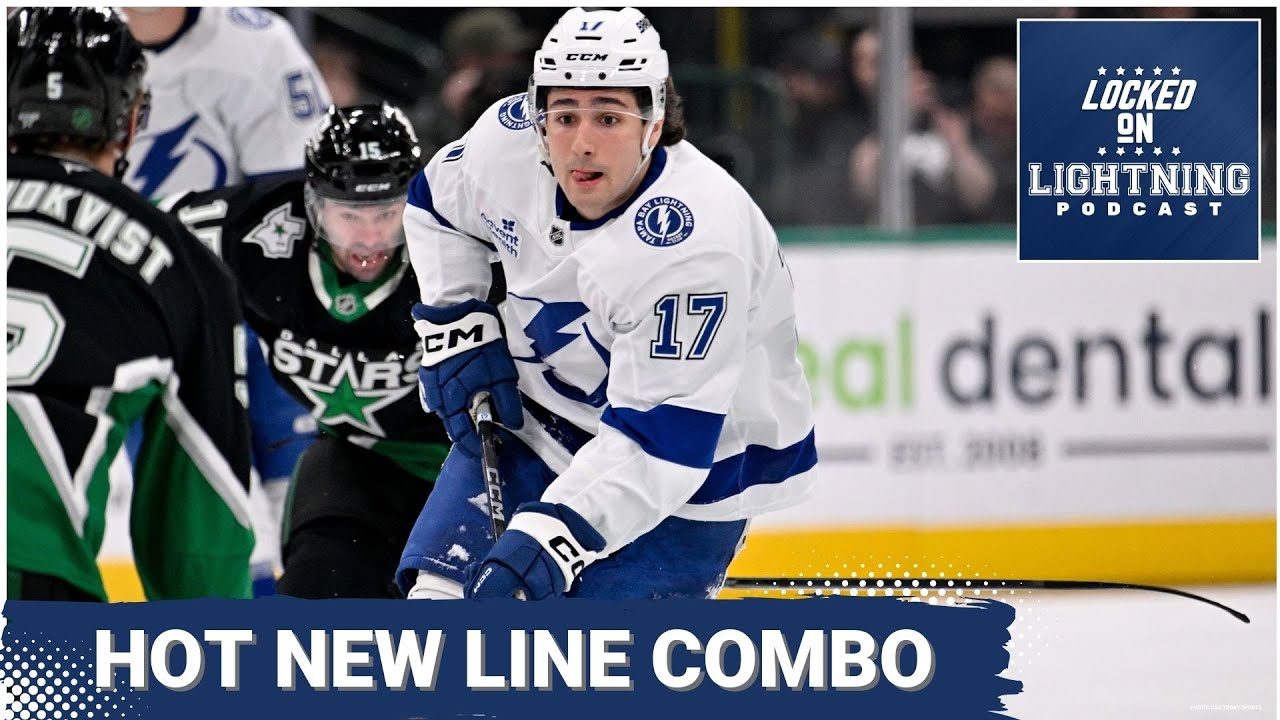 NEW BLOOD: Dominic James, Jake Guentzel Combo SURGING as Lightning Continue 13-Game Point Streak