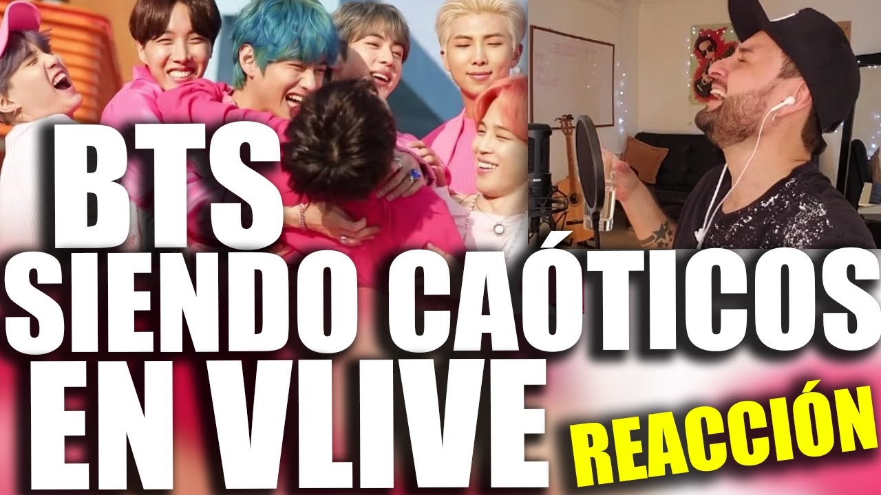 🤣 BTS SIENDO CAOTICOS EN VLIVE 🔥 REACCION EN ESPAÑOL 🎬 Momentos divertidos