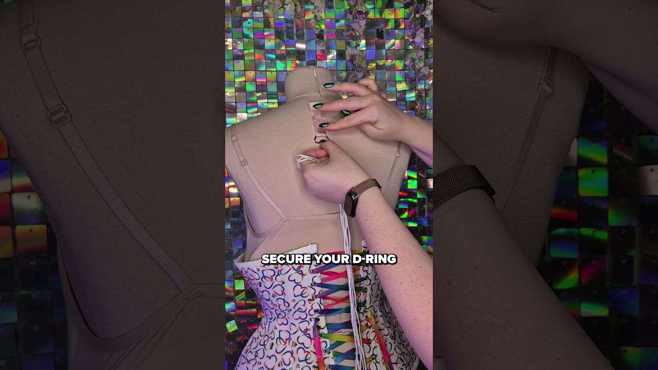 Fan lace any corset you already own: how to DIY your conversion kit