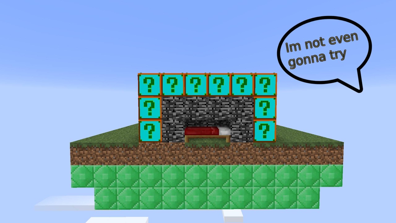 Minecraft: Lucky Block Bedwars | Plural Lucky Block