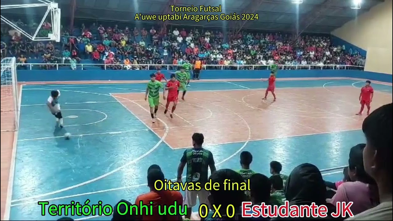 território Onhi udu ❌️ ESTUDANTE JK  F.C        2°Torneio de futsal Auwe uptabi Aragarças Goiás 2024