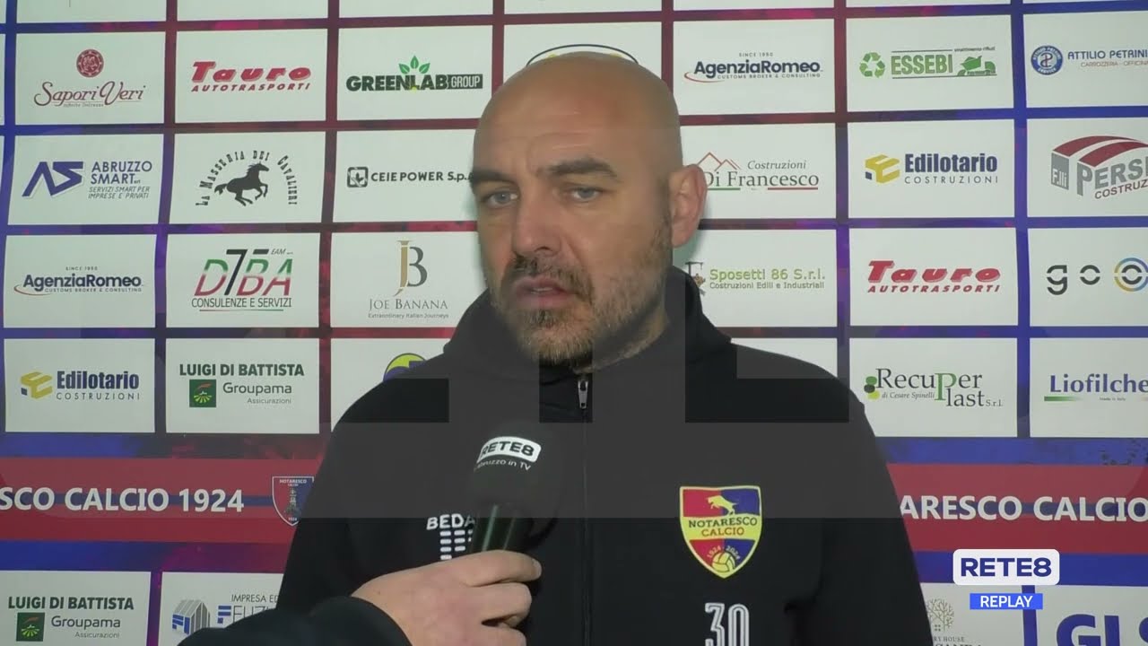 Notaresco - Avezzano 1-0 91° Alessandro Bruno