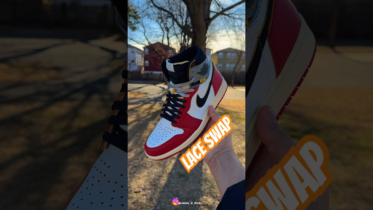 What Laces Look Better On The New Jordan 1 Union Chicago/Shadow &ldquo;I&rsquo;m Back&rdquo; ??