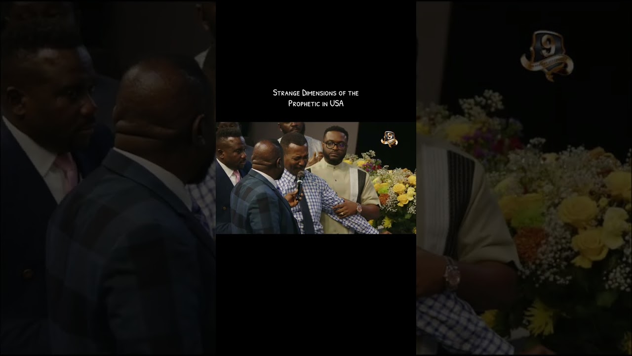 Prophet Bernard Elbernard Nelson-Eshun ministering in strange dimensions of the Prophetic in America