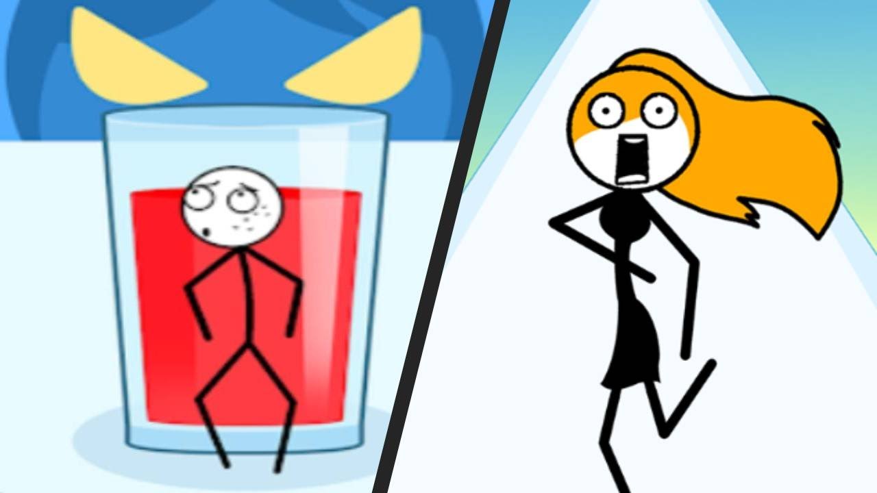 HIDE ME vs RUN FOR LIFE - Best Levels New UPDATE Satisfying Double Gameplay Stickman Puzzle Game