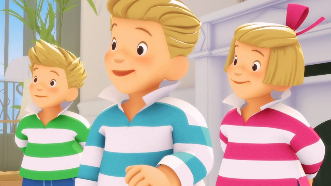 ❤️ MEET THE TRIPLETS ❤️ Cartoon compilation for kids