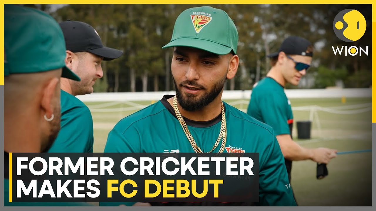 Delhi-Born Nikhil Chaudhary Makes Debut in Australian First-Class Cricket | WION News