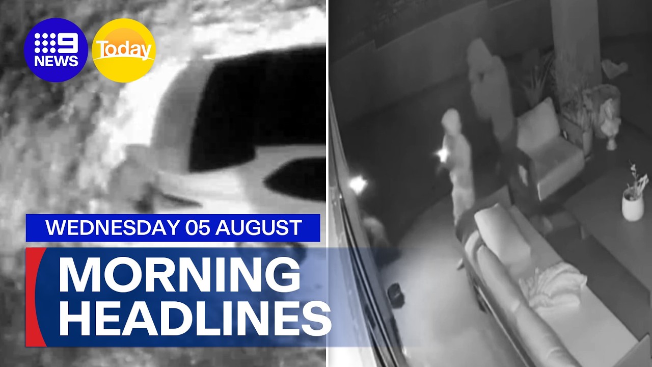 Arson attack in Melbourne now an act of terror; Brisbane break-in | 9 News Australia