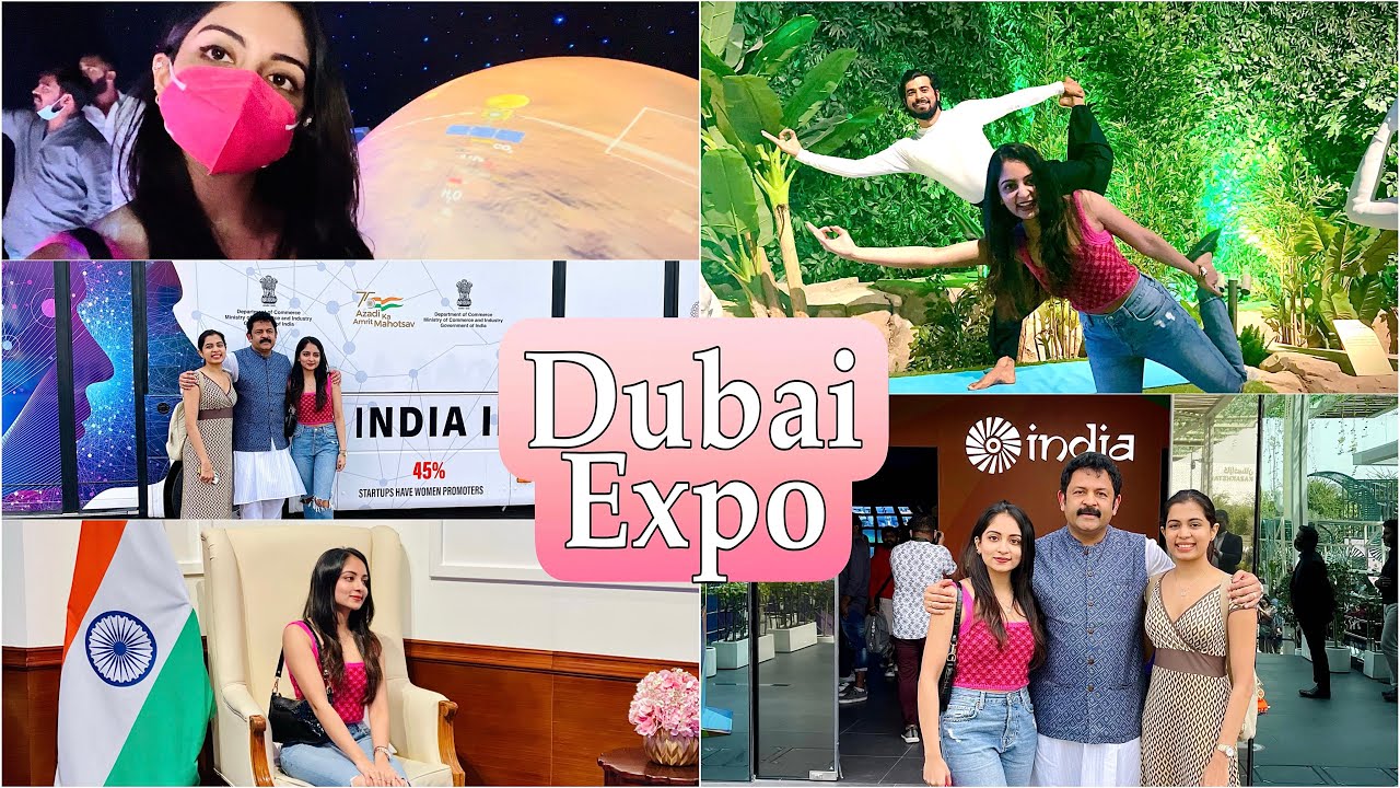 Visiting Dubai Expo 🌟 | Ishaani Krishna.
