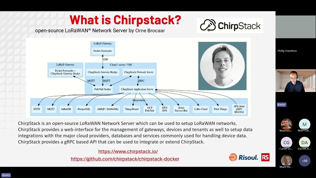 LoRaWAN Chirpstack in the OptixEdge Engage event 5-4-2026 Trim 15
