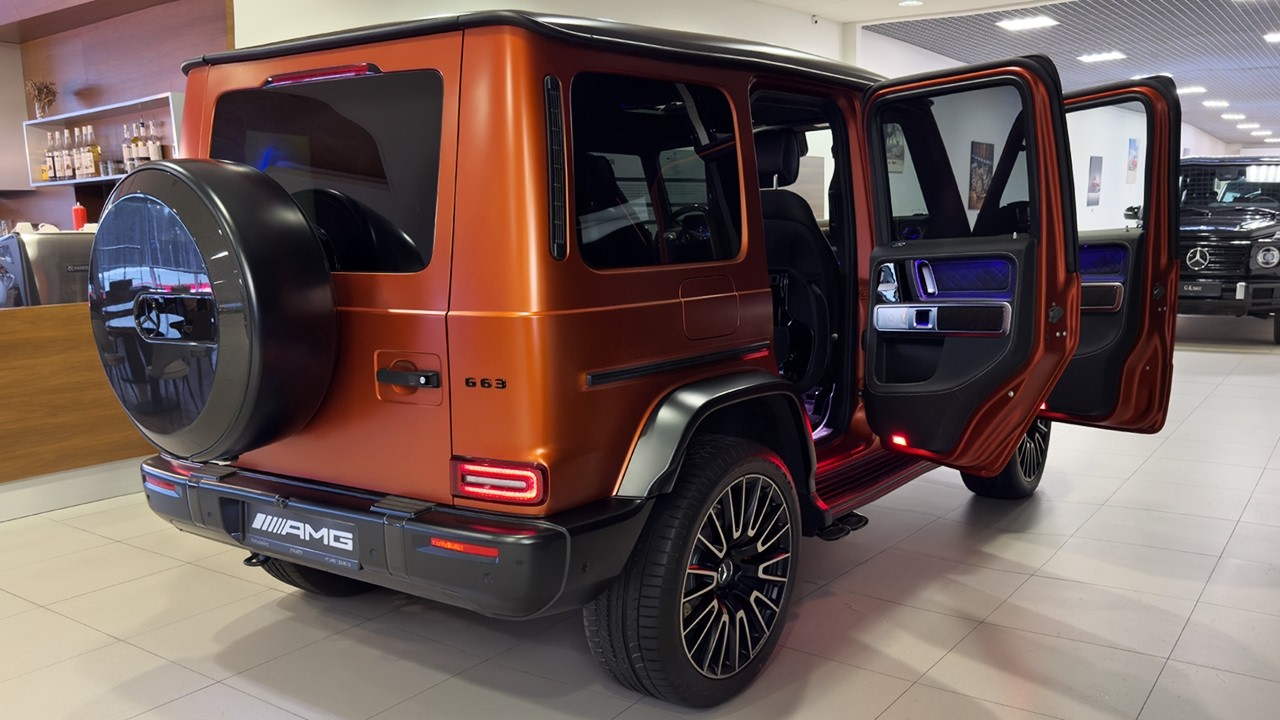 Mercedes G63 AMG 2025 - самый популярный внедорожник