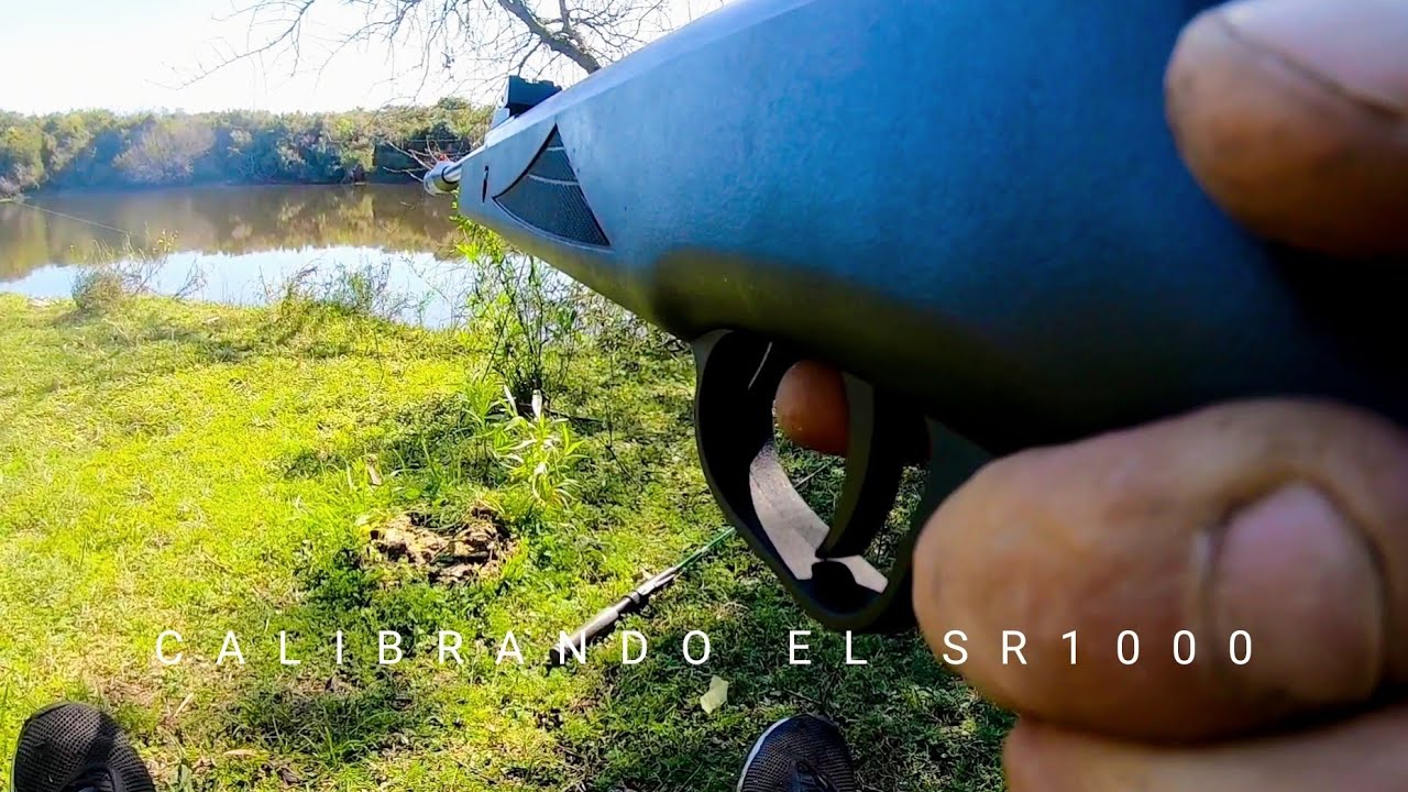 REGULANDO MIRA SR1000 Y OTRAS COSAS. CAZA CON AIRE COMPRIMIDO. AIR RIFLE HUNTING.