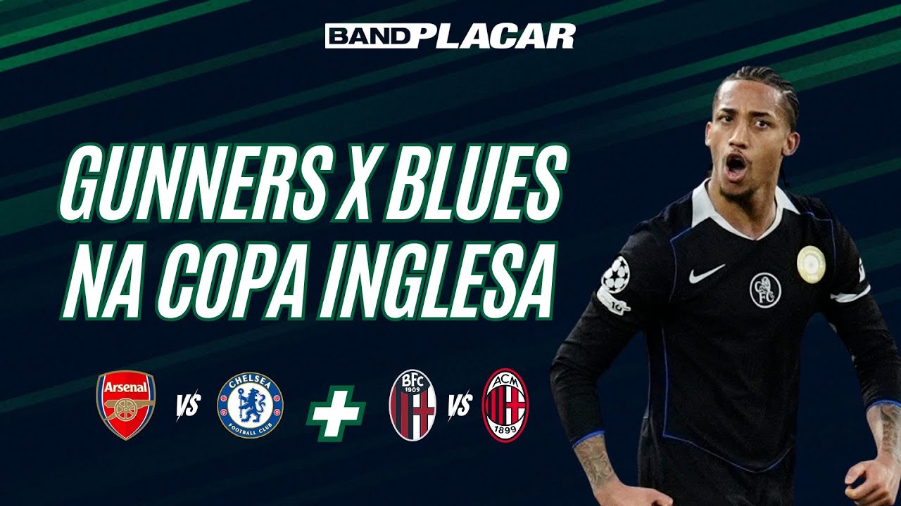 ARSENAL X CHELSEA, BOLOGNA X MILAN e NBA | ANÁLISE E MELHORES ODDS | BAND PLACAR