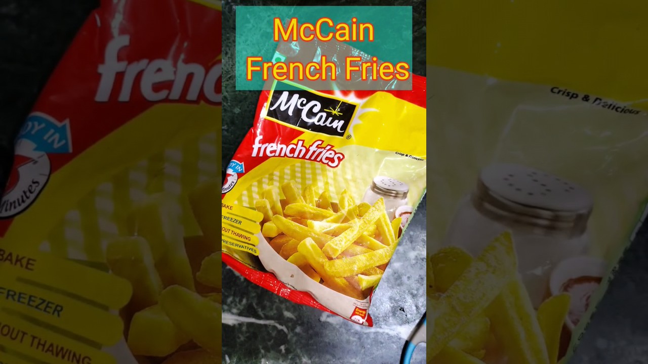 McCain French Fries # french fries #foodies # snacks #potato # quick snacks #shorts Day-24/365