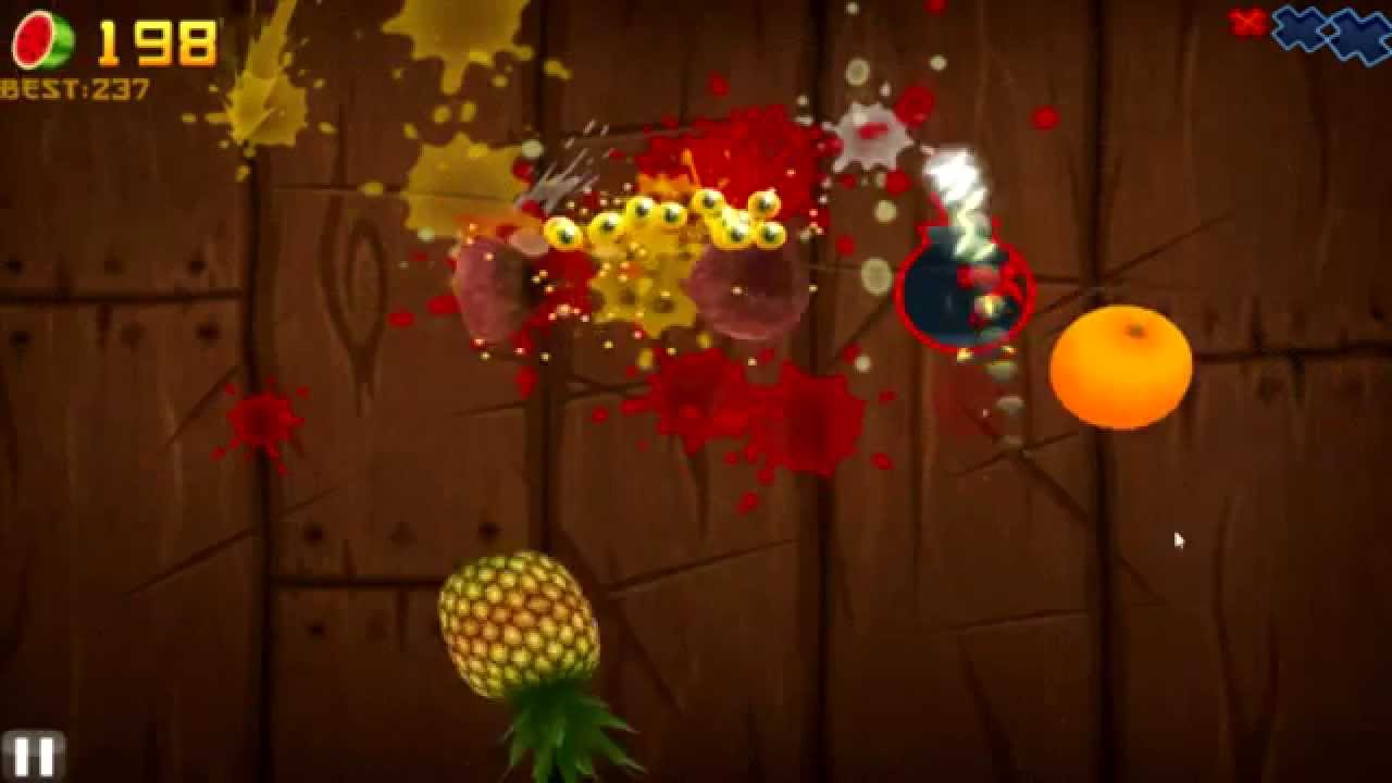 Juegos para android #1 - Fruit Ninja 1.5.4 HD