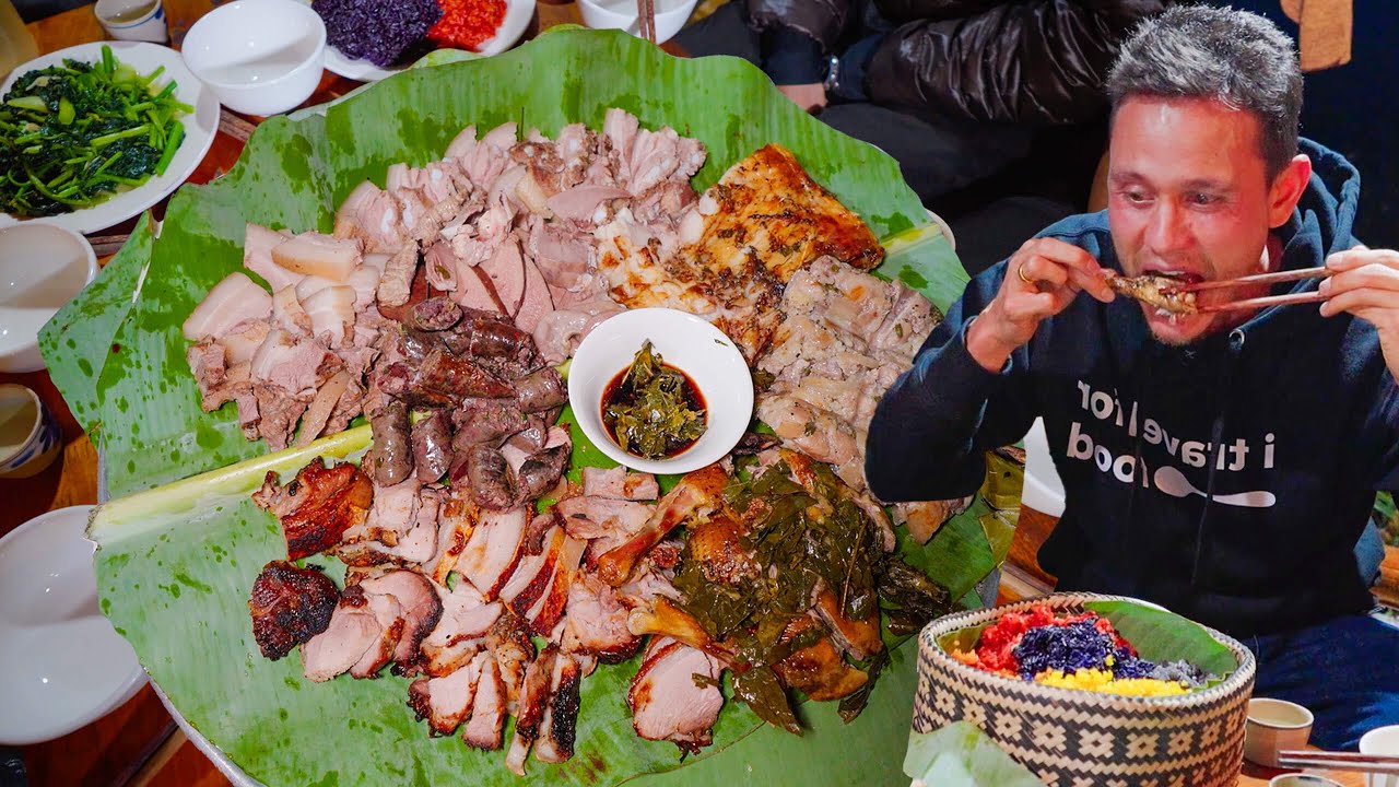 Unique WHOLE DUCK Barbecue!! 🇻🇳 Vietnamese Food in Rural Village, Ha Giang!!