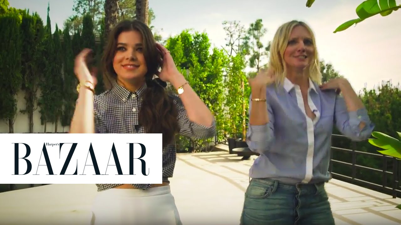 Hailee Steinfeld Teaches Laura Brown The Macarena