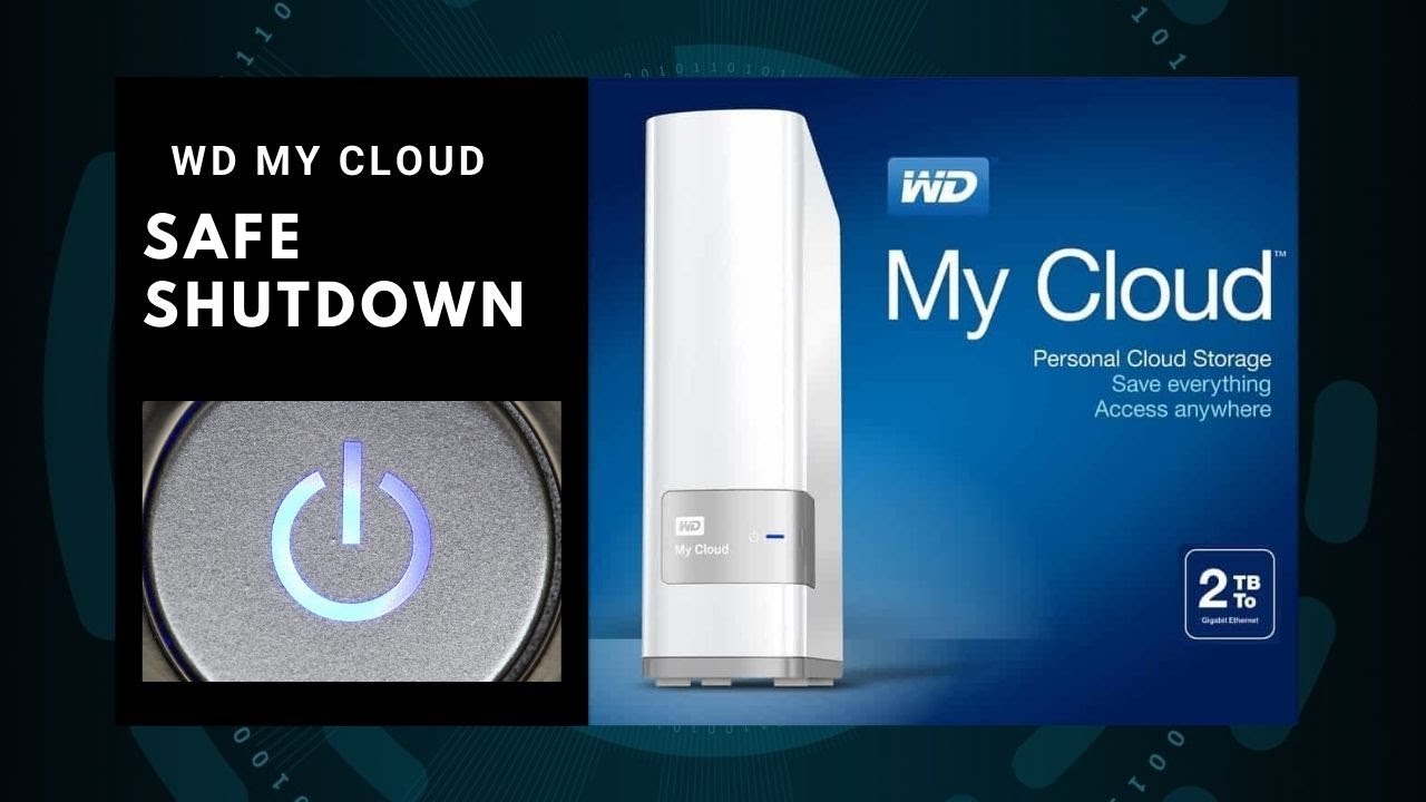 NoExpert - How to Shut Down your WD My Cloud NAS (Solution to hidden Power Button Bug)