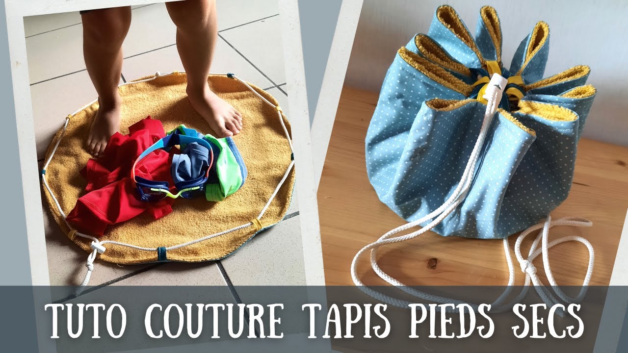 Tuto Couture Tapis Pieds Secs Piscine