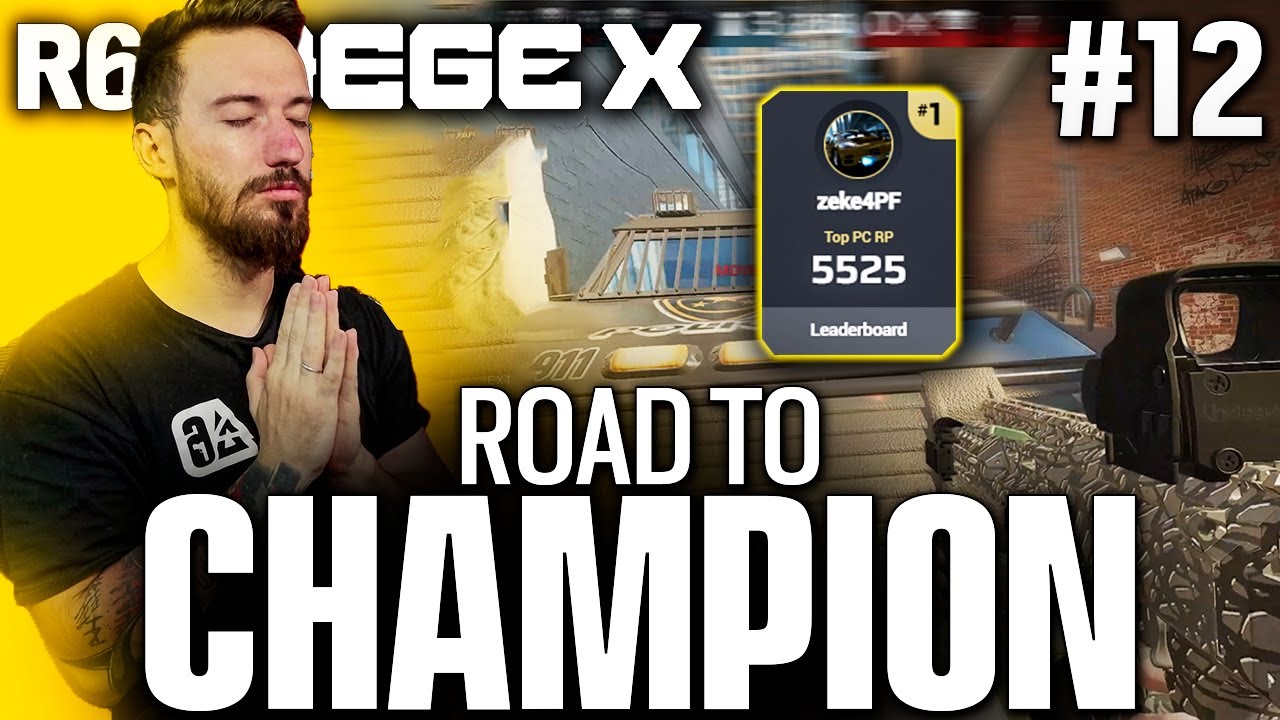 JUGAMOS con el CHAMPION HACKER TOP 1 del MUNDO #12 | ROAD to CHAMPION | RAINBOW SIX SIEGE X