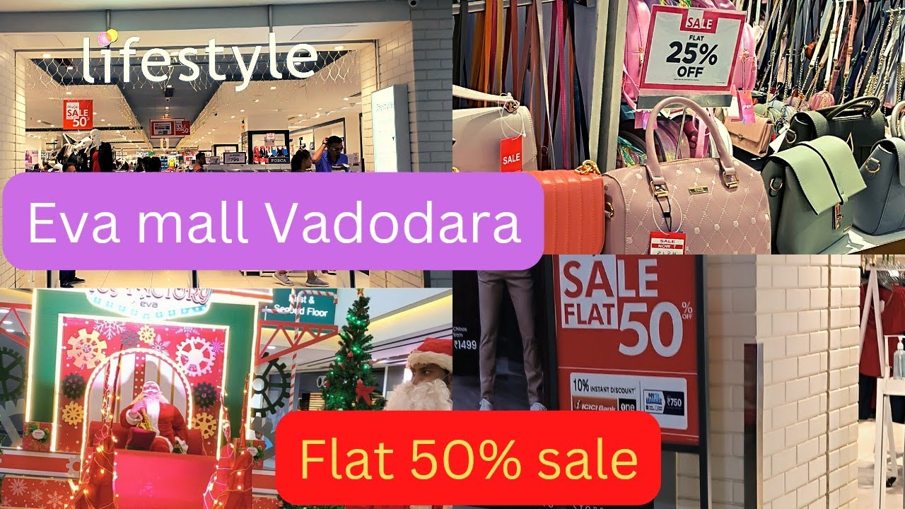 Eva mall Vadodara/Christmas sale/New year sale/Christmas celebration