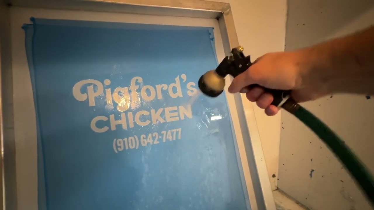 Our Screen Printing Process