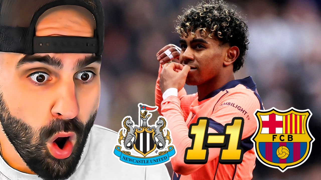 LAMINE YAMAL IS THE GOAT | BARCELONA 1-1 NEWCASTLE
