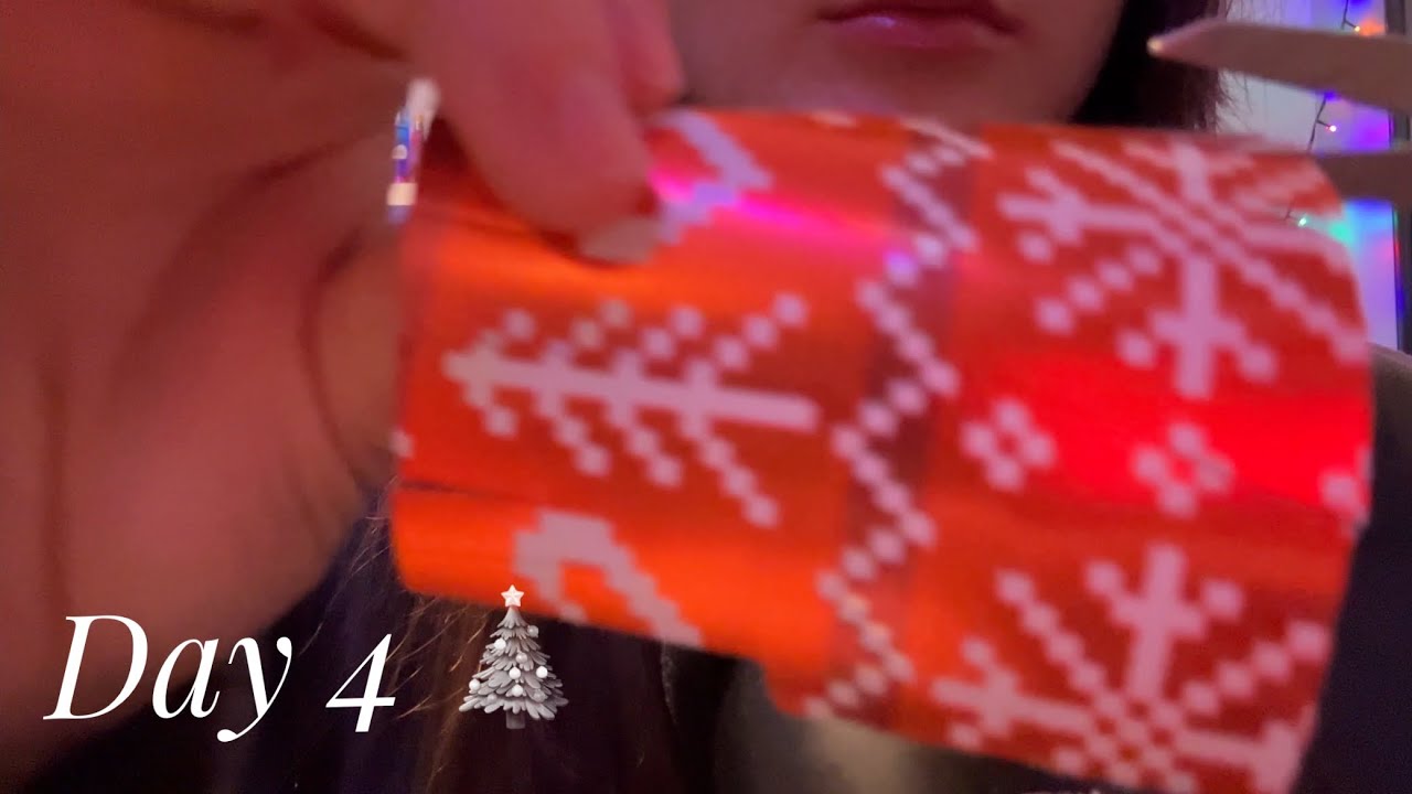 Wrapping Paper ASMR 🎁 Crinkly Paper Sounds for Deep Relaxation