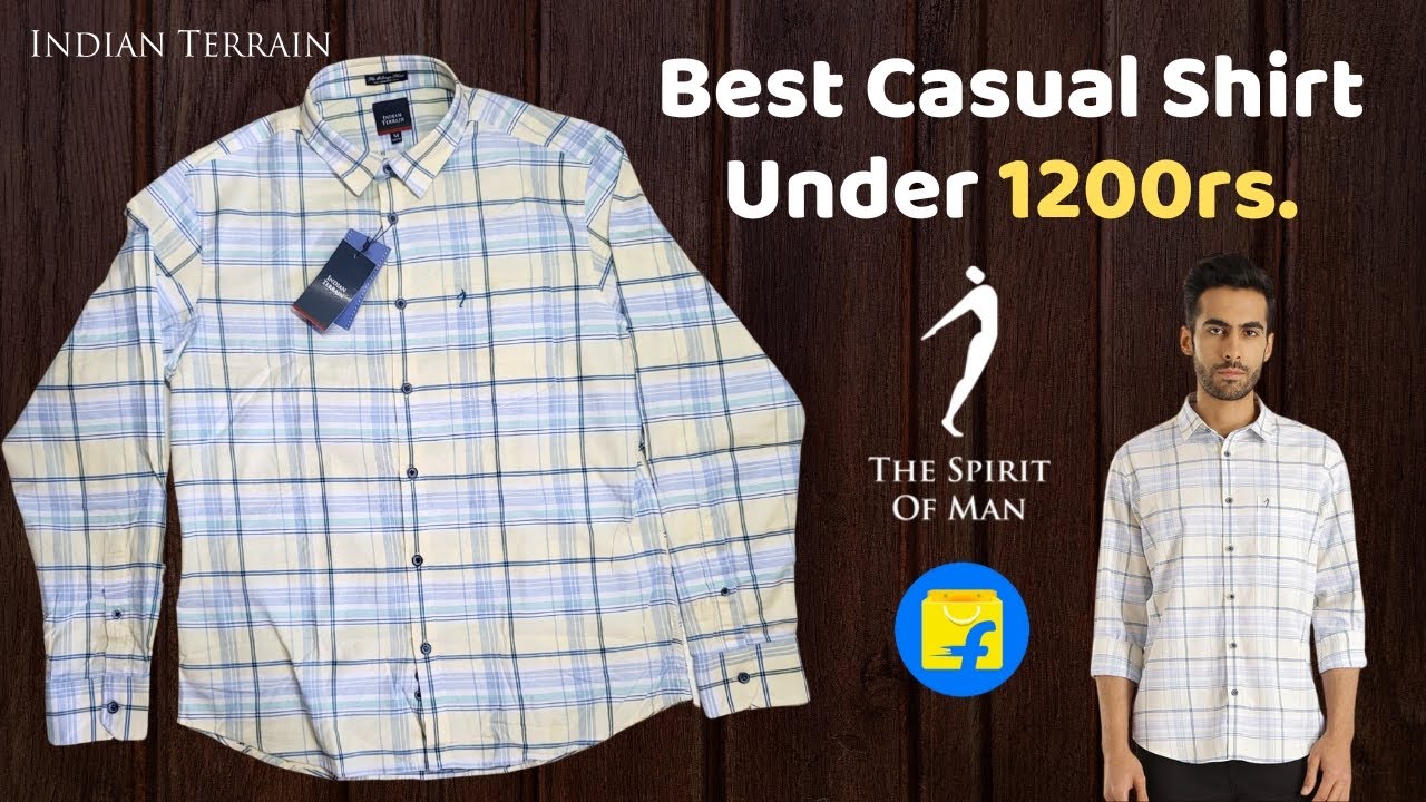 Indian Terrain Men&rsquo;s Slim Fit Checkered Casual Shirt Review &ndash; Worth Buying? 👕🔥