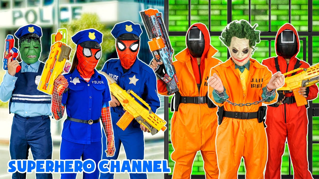 El Chico Malo hace todo lo posible para rescatar al Joker de la prisión - SuperHero Channel