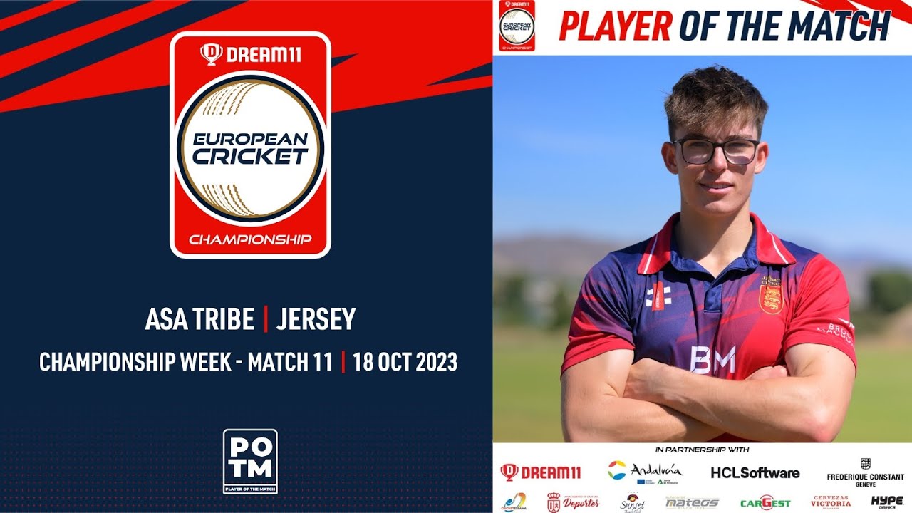 POTM: A.Tribe - JSY vs IRE-XI | Highlights | Dream11 ECC23 | 18 Oct 2023 | ECC23.095