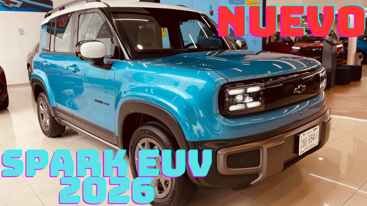 Por fin llegó el NUEVO SPARK EUV 2026 totalmente eléctrico ⚡️