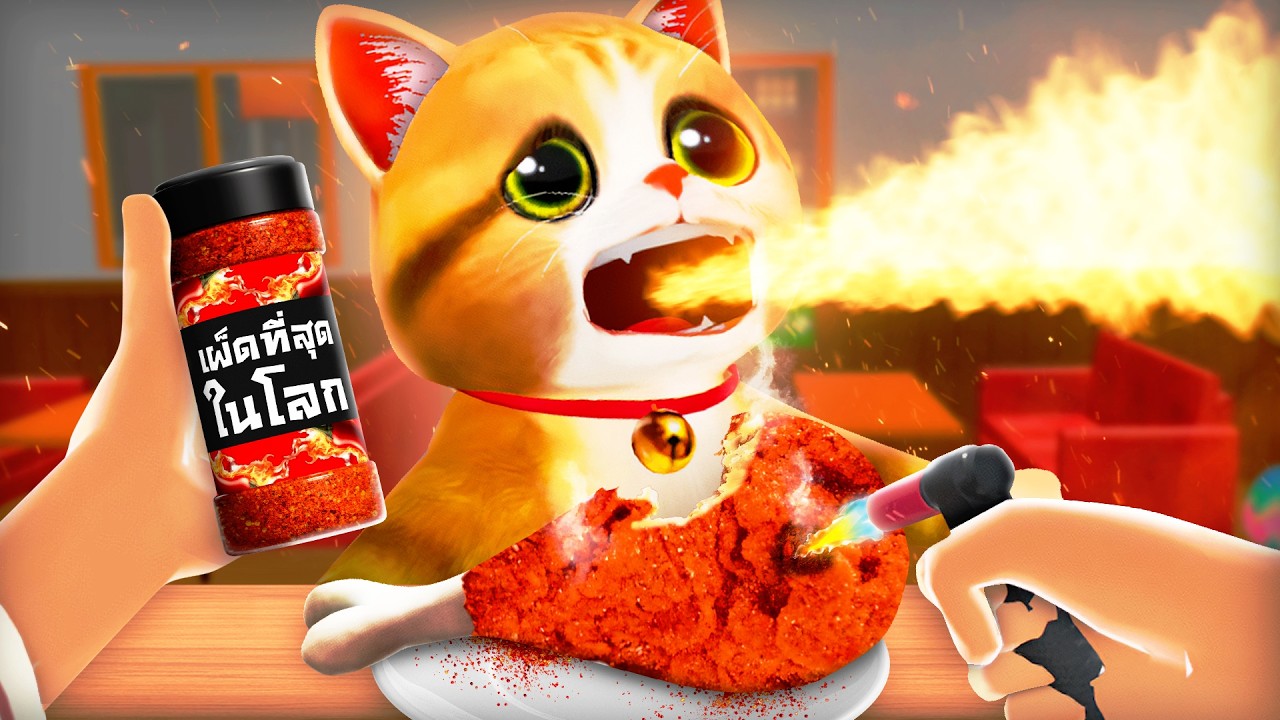 พริกที่เผ็ดเที่สุดในโลก !!! กินเเล้วพ่นไฟได้ (EP2) | Cooking Clash VR