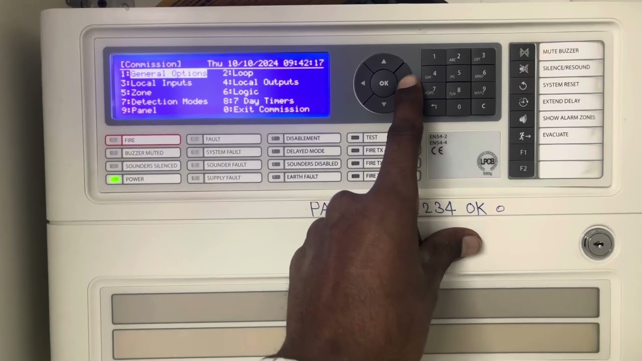 ￼ Fire alarm panel Honeywell Morley smoke  detector kaise add karna sikhe