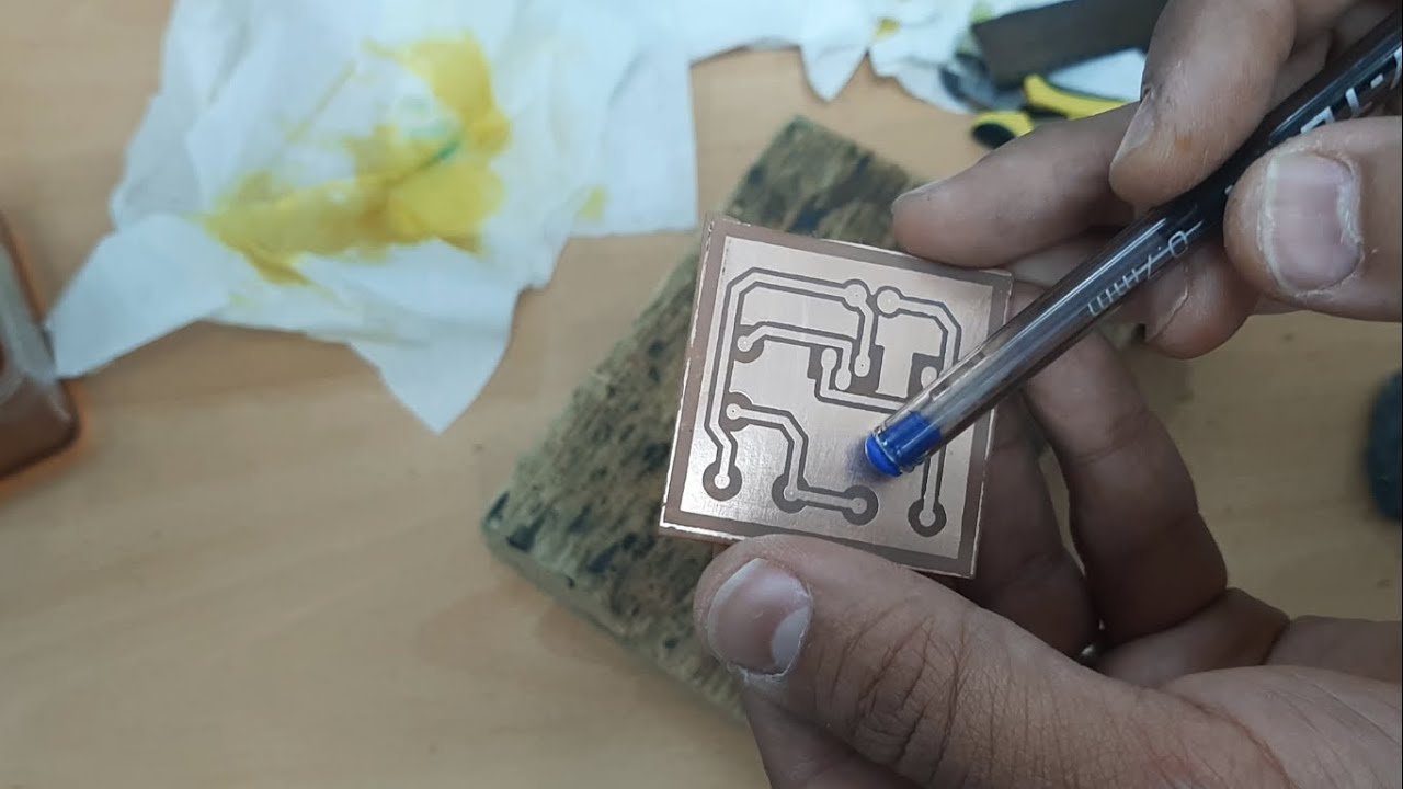 شرح قوي لكيفية الطباعة PCB وتحميضها...م/ مصطفى الحاجري