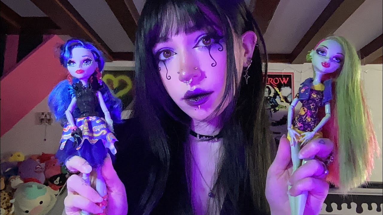 Explaining Monster High Doll Lore to You ASMR | Rambling, Tapping, Scratching, Whispering