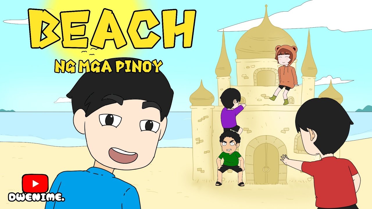 BEACH: TAG - INIT | PINOY ANIMATION | Batang 90's