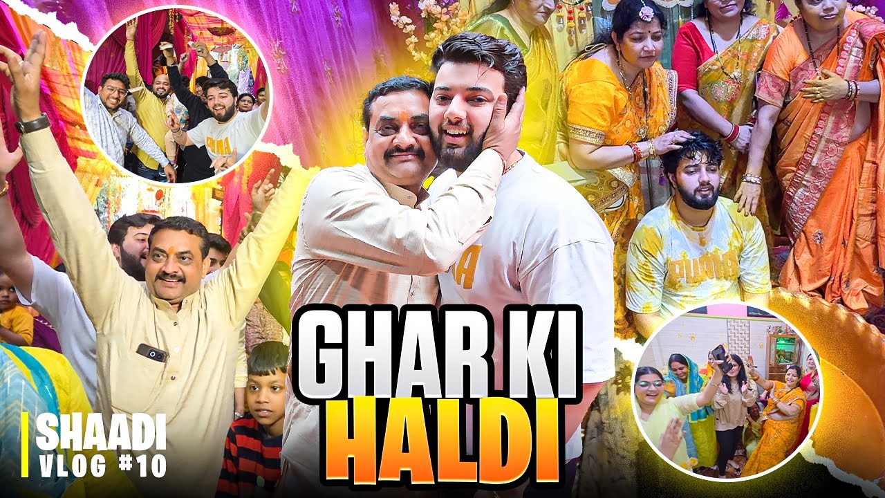 Papa Ne Mujhe Puchii Kardiii 😭😍 Ghar Ki Haldi Shuru Hogyi ✨ Shaadi Vlog #10