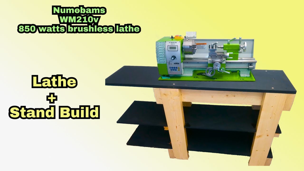 WM210V Lathe Stand Build