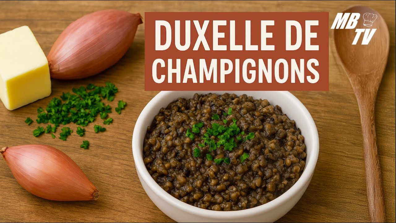 Recette Duxelle de Champignons : Facile, Rapide et Savoureuse !
