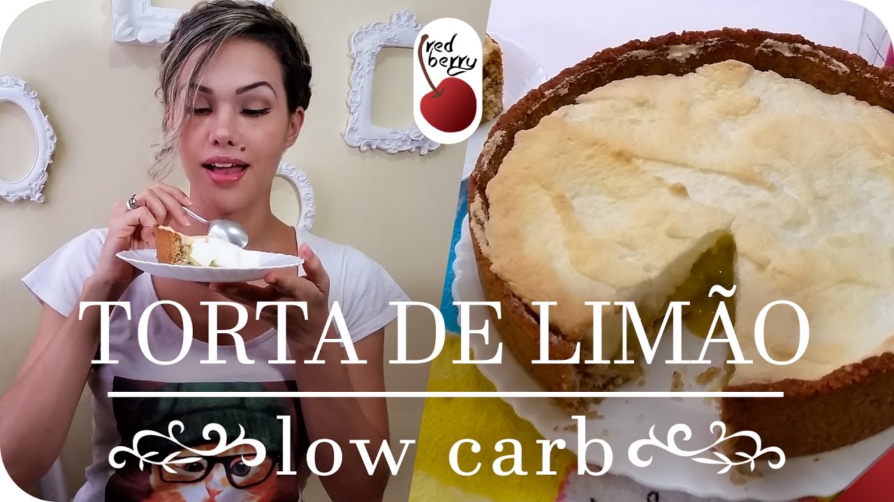 TORTA DE LIMÃO  LOW CARB  |   Sem lactose #COOK