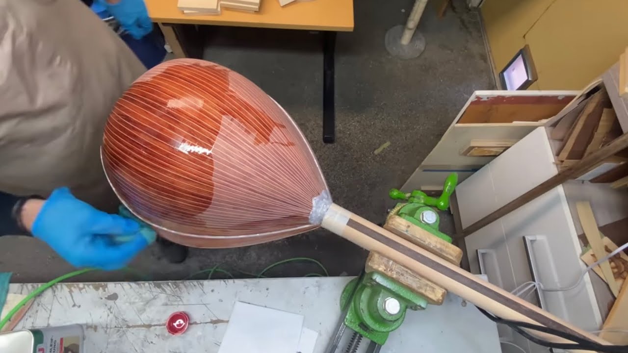 Κατασκευή μπουζούκι Μέρος 45 - Greek Bouzouki Construction Part 45