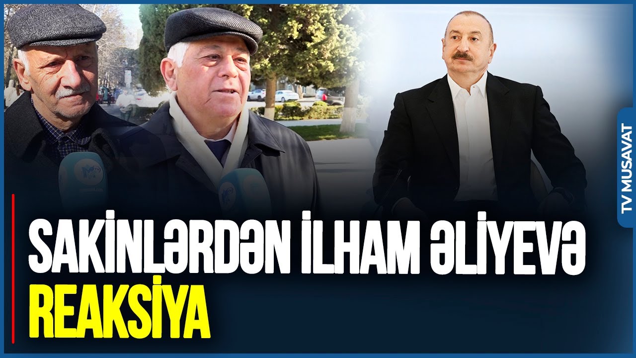 Bakı sakinləri Əliyevə REAKSİYA VERDi:”Nə Avropaya inanırıq, nə də Avropa Parlamentinin “ədalətinə”