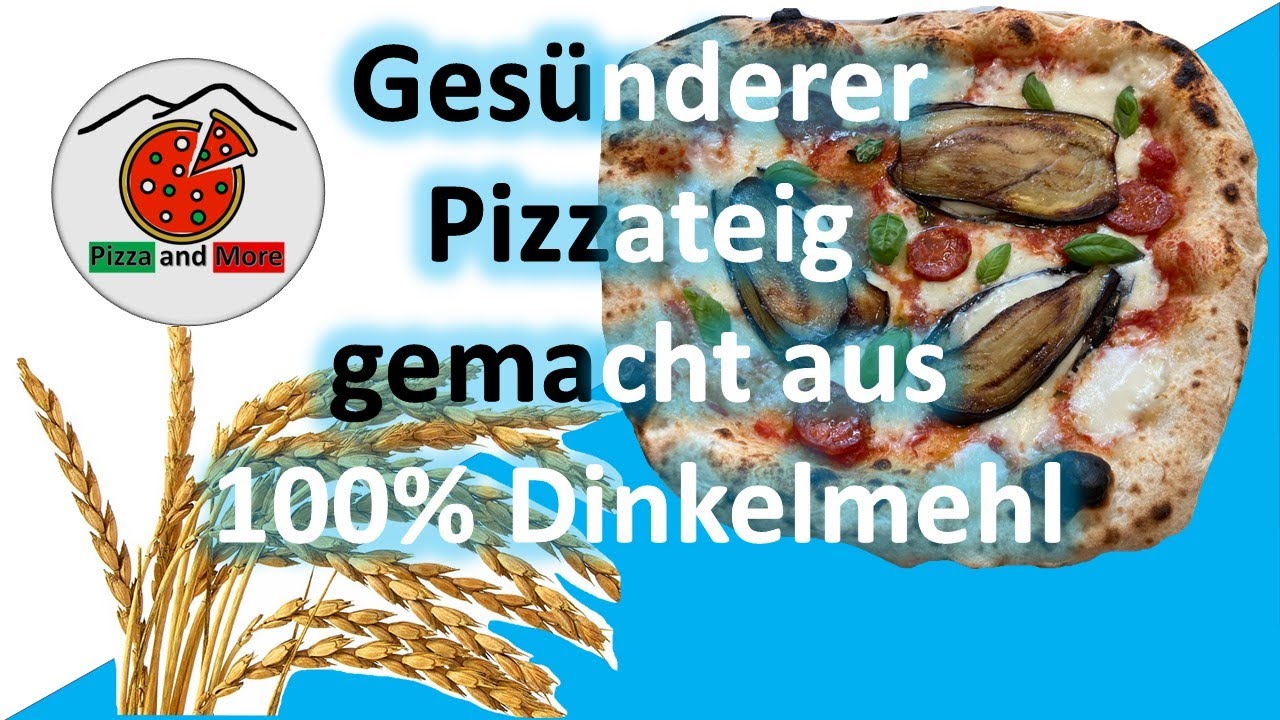 Dinkel Pizzateig gemacht aus dem 