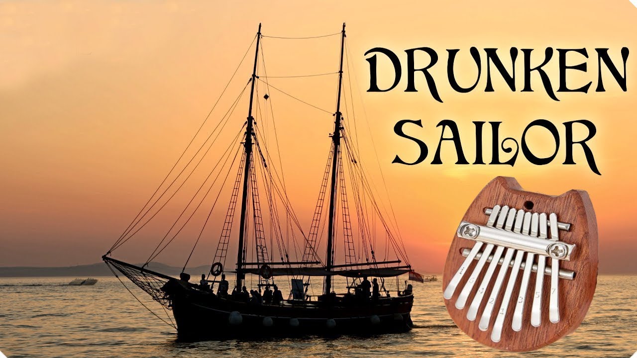 Drunken Sailor - 8 key kalimba /TABS in description